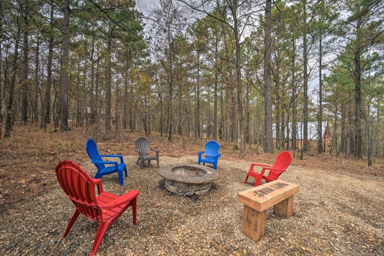 Luxury Cabin In The Woods With Hot Tub And Yard Games! Broken Bow Luaran gambar