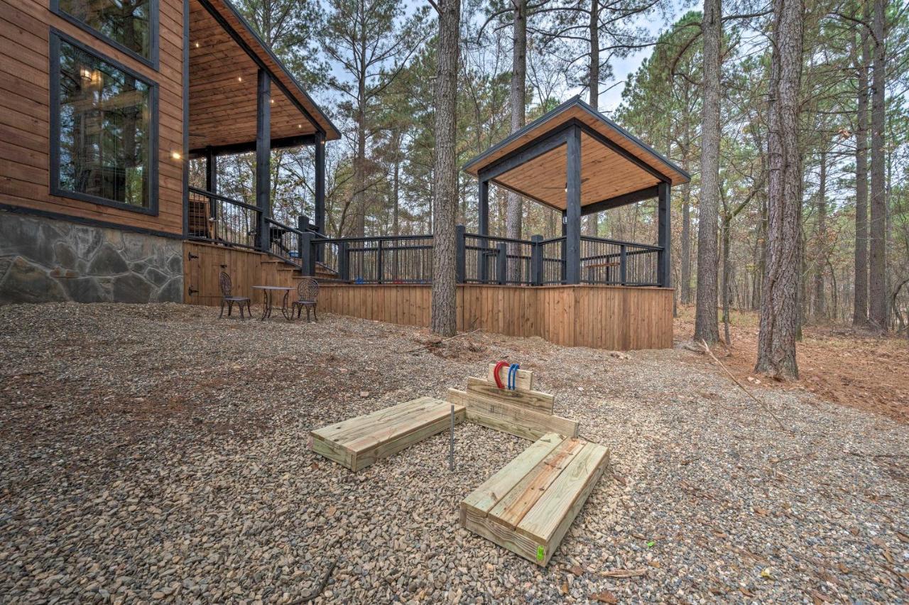 Luxury Cabin In The Woods With Hot Tub And Yard Games! Broken Bow Luaran gambar