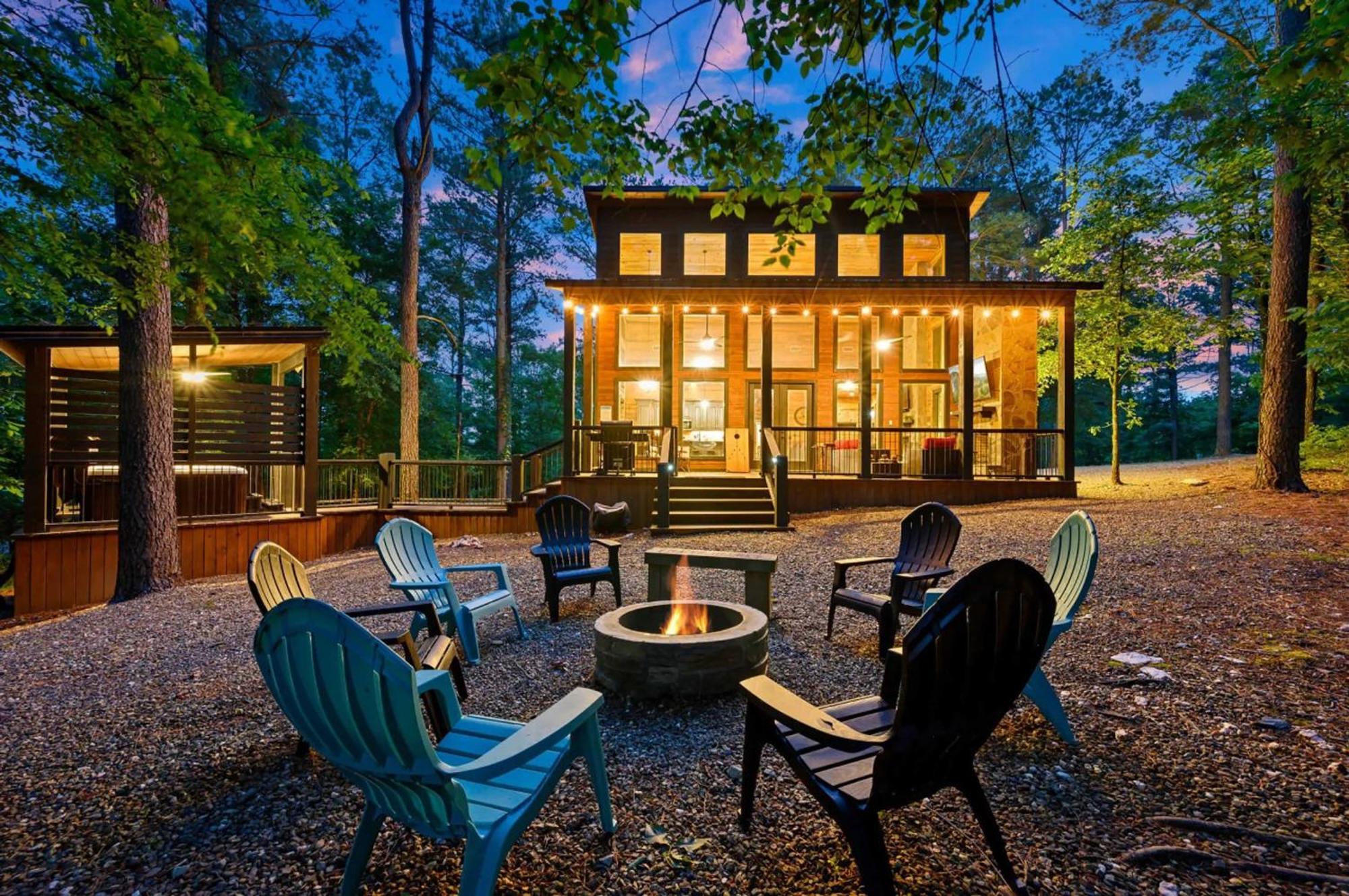 Luxury Cabin In The Woods With Hot Tub And Yard Games! Broken Bow Luaran gambar